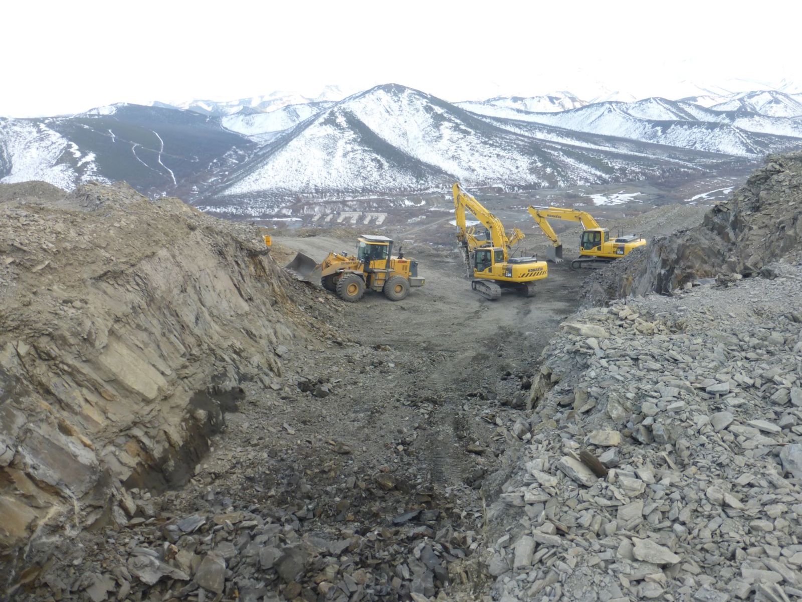 Опробование на Бурхале